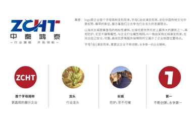 中秦鴻泰建設(shè)集團logo提案